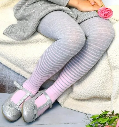 КОЛГОТКИ ГРАДИЕНТ СЕРЫЙ МЕЛАНЖ - 3